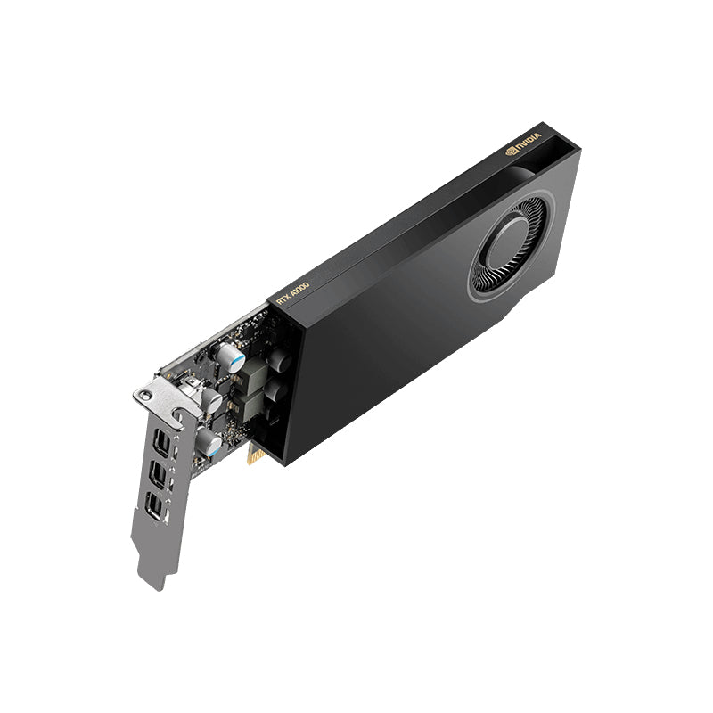 Tarjeta de Video PNY Pro NVIDIA RTX A1000 8GB Low Profile Single Fan GDDR6 PCIe 4.0 4xMini DisplayPort