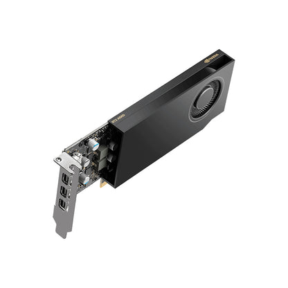 Tarjeta de Video PNY Pro NVIDIA RTX A1000 8GB Low Profile Single Fan GDDR6 PCIe 4.0 4xMini DisplayPort