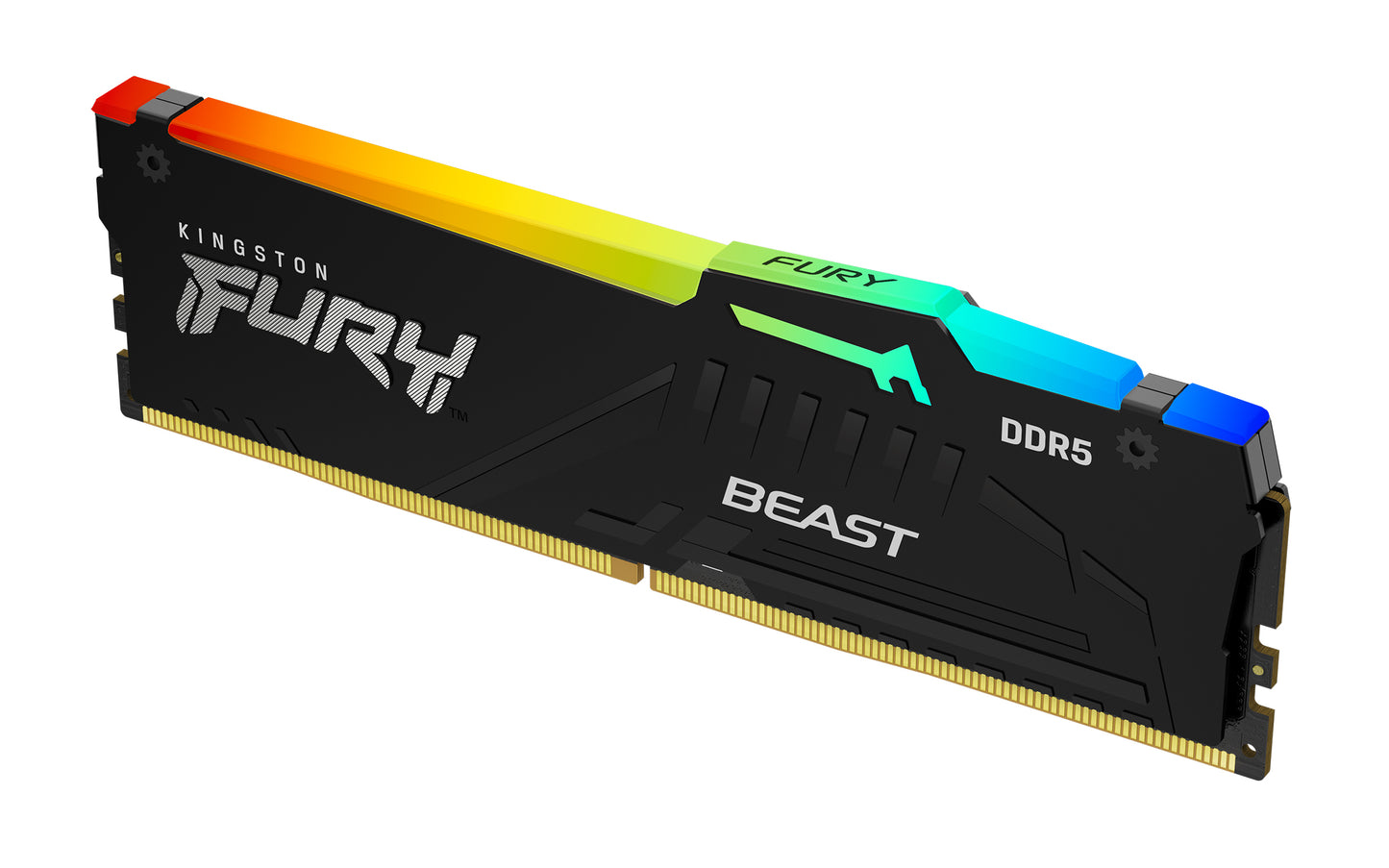Kingston Technology FURY Beast RGB módulo de memoria 16 GB 1 x 16 GB DDR5 6000 MT/s 288-pin DIMM