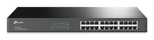 TP-Link TL-SG1024 dispositivo de redes No administrado L2 Gigabit Ethernet (10/100/1000) Negro