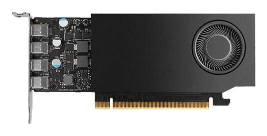 Tarjeta de Video PNY Pro NVIDIA RTX A400 4GB Low Profile Single Fan GDDR6 PCIe 4.0 4xMini DisplayPort