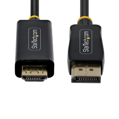 StarTech.com 2M-DP-HDMI-4K60-GR adaptador de cable de vídeo HDMI Tipo A (Estándar) Negro