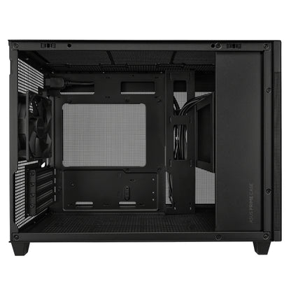 Gabinete Asus Prime AP201 Black Paneles de Malla Micro ATX Negro