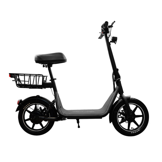 Scooter Electrico Vorago SC-400 400W 36V 14 quot con Asiento Negro