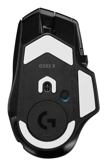 Logitech G 910-006179 ratón Juego Diestro RF inalámbrico Óptico 25600 DPI