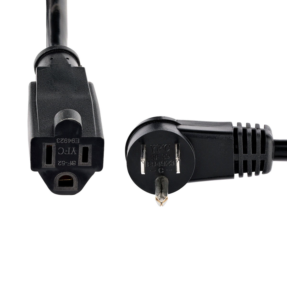 StarTech.com PAC101R1 cable de alimentación Negro