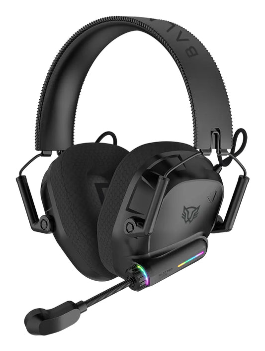 Balam Rush Pilot Pro HS808 Auriculares Inalámbrico y alámbrico Diadema Juego USB Tipo C Bluetooth Negro