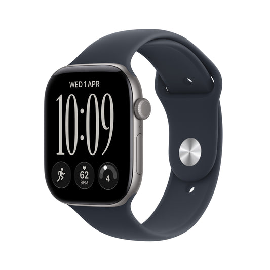 Apple Watch Series 12 OLED 46 mm Digital 416 x 496 Pixeles Pantalla táctil Gris Wifi GPS (satélite)