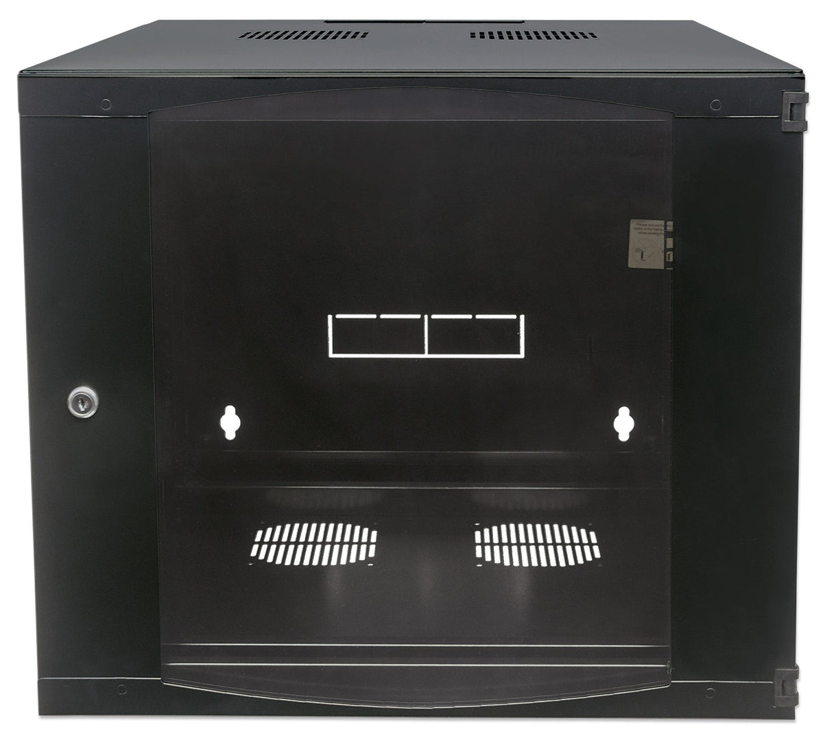 Intellinet 713849 armario rack 9U Bastidor de pared Negro