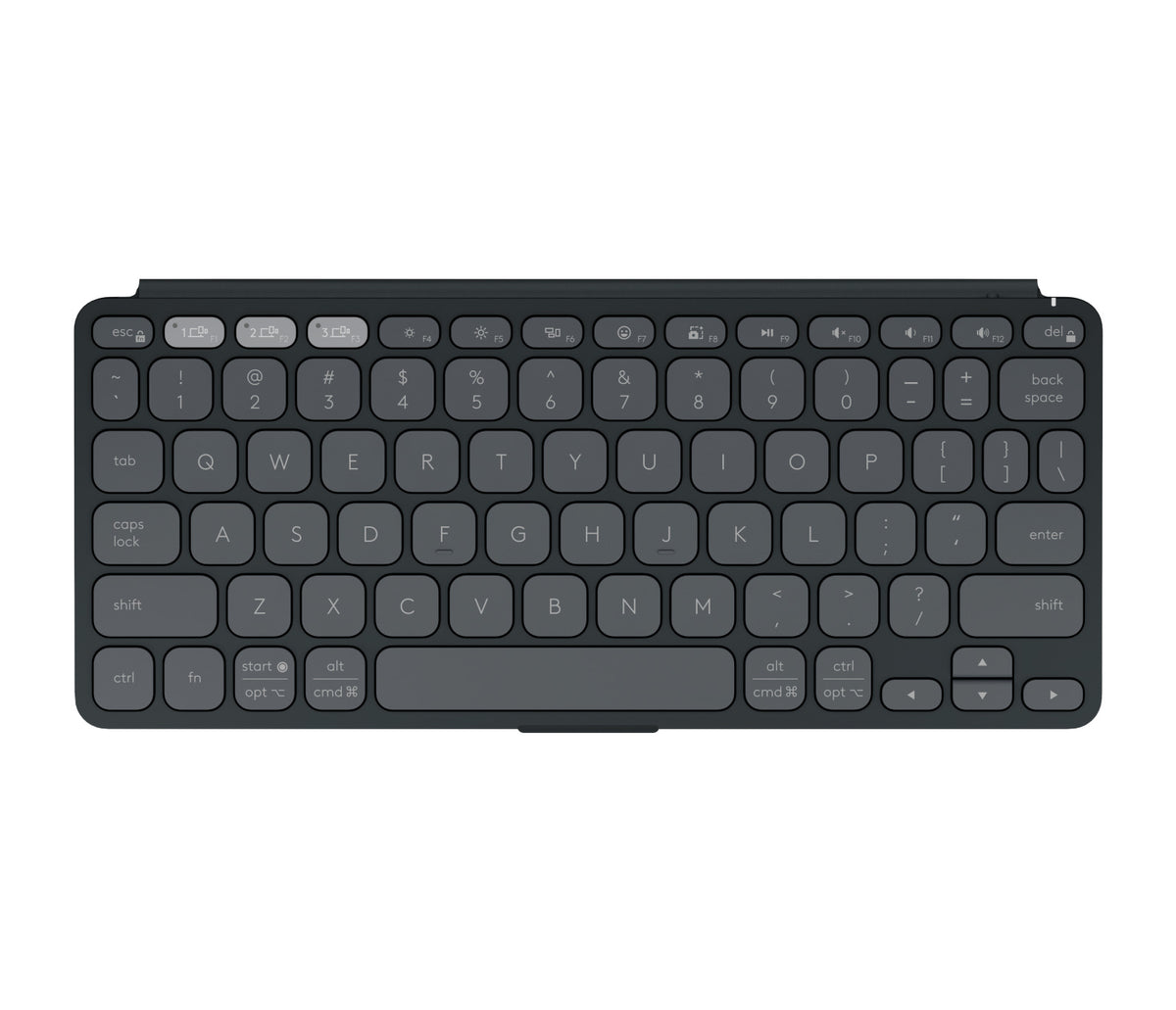 Logitech 920-012867 teclado para dispositivos móviles QWERTY Inglés Bluetooth Grafito