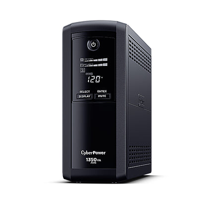 UPS Cyberpower 850VA 510W LCD Regulador de Voltaje 9 Cont