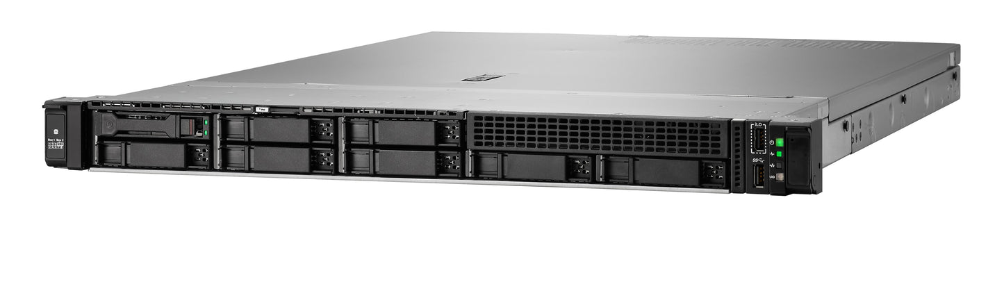 HPE ProLiant Compute DL320 Gen12 6505P 12c 1P 2x32GB-R 8SFF MR408i-o 1x960GB SSD 2x800W PS LA Server servidor 960 GB Bastidor (1U) Intel® Xeon® 2.2 GHz 64 GB DDR5-SDRAM 800 W