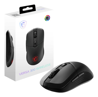 Mouse MSI Versa 300 Wireless  8000 DPI RGB Inalambrico RGB BLACK