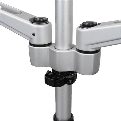 StarTech.com ARMDUAL30 soporte para pantalla plana 76.2 cm (30") Escritorio Negro, Plata