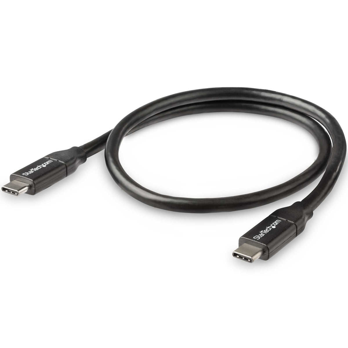 StarTech.com USB2C5C50CM cable USB 0.5 m 0.48 Gbit/s 100 W Negro