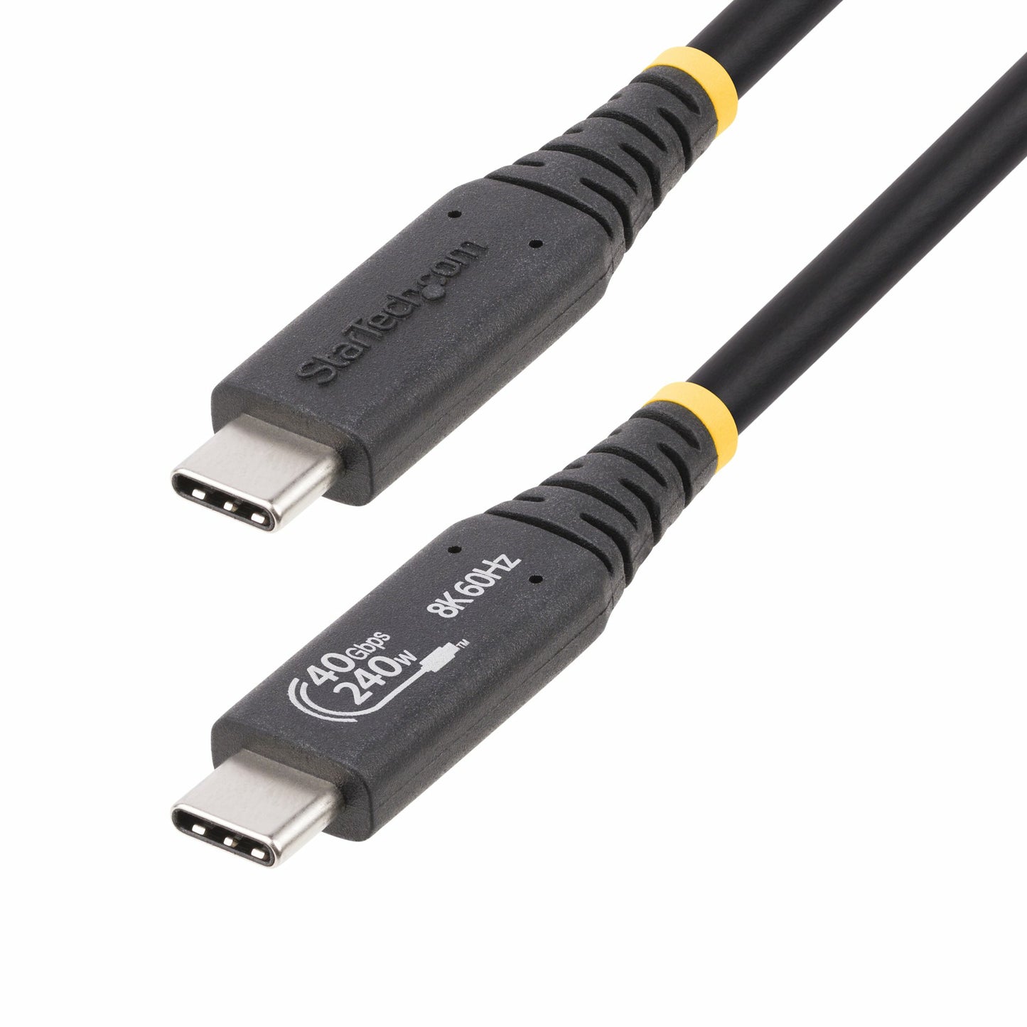 StarTech.com 50C-40G-USB4-CABLE cable USB USB4 Gen 3x2 0.5 m USB C 40 Gbit/s Negro