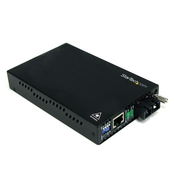 StarTech.com ET90110SM302 convertidor de red 200 Mbit/s 1310 nm Modo único Negro