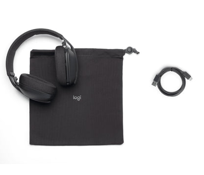 Logitech Zone Vibe Wireless Auriculares Alámbrico Diadema Llamadas/Música Bluetooth Grafito