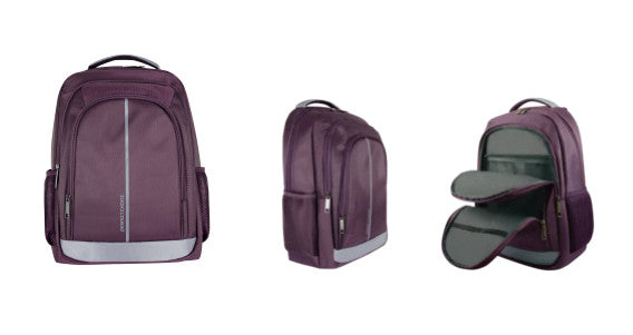 Mochila Perfect Choice Essential 15"-17" para Laptop Color Morado
