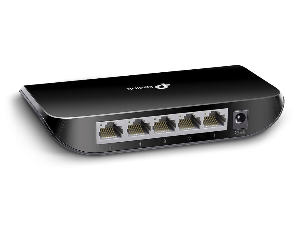 TP-Link TL-SG1005D dispositivo de redes No administrado Gigabit Ethernet (10/100/1000) Negro
