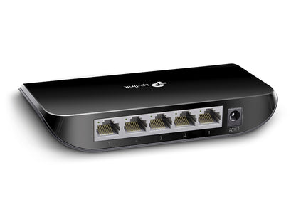 TP-Link TL-SG1005D dispositivo de redes No administrado Gigabit Ethernet (10/100/1000) Negro