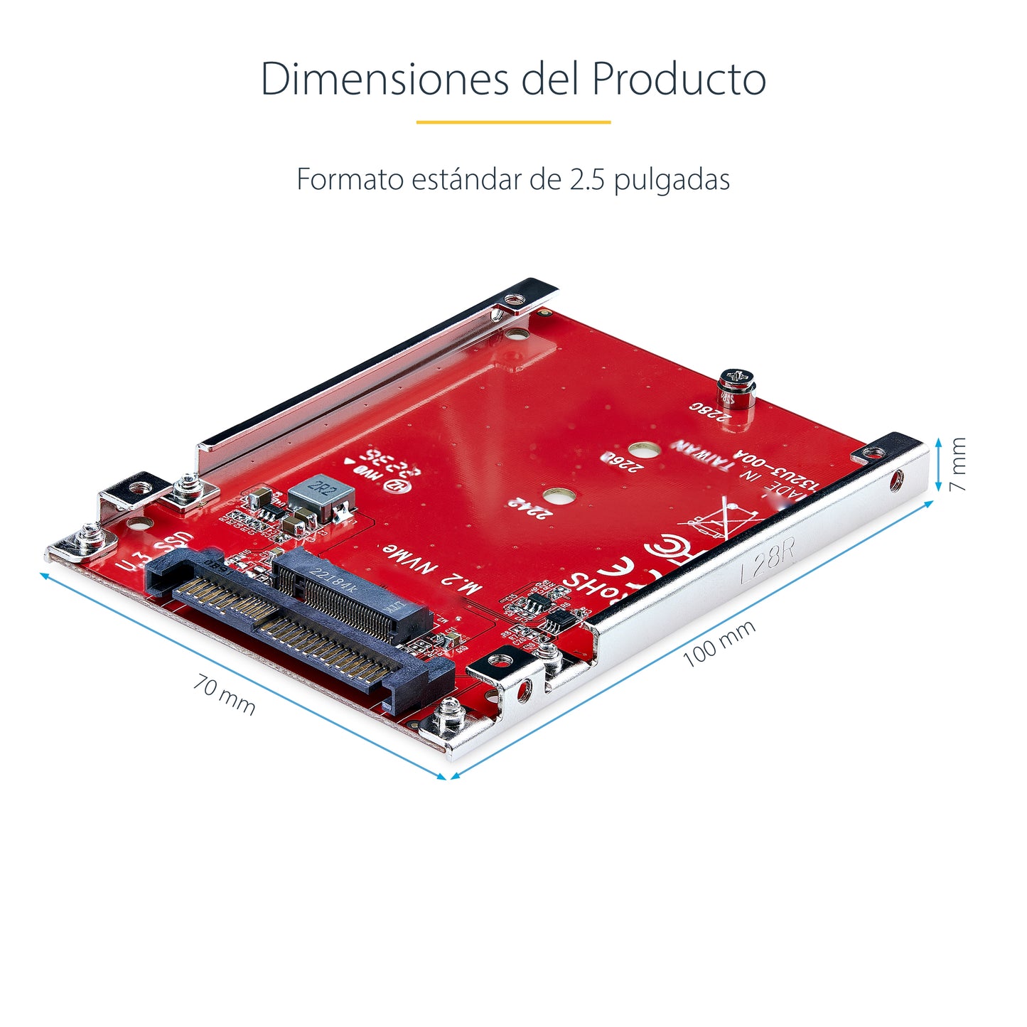 StarTech.com 1M25-U3-M2-ADAPTER tarjeta o adaptador de interfaz Interno
