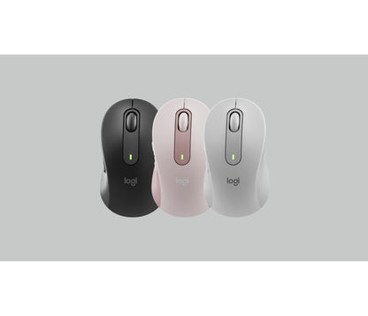 Mouse Logitech Signature M650 Large Wireless 400 dpi Color Grafito