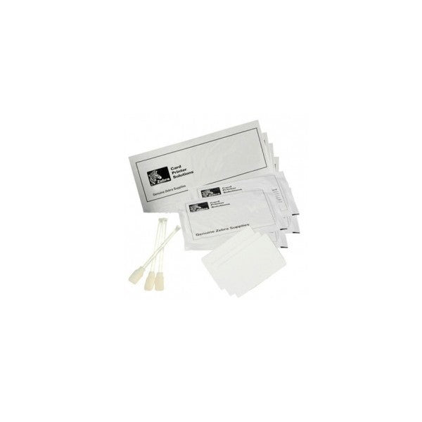 Kit de Limpieza Zebra para ZXP Serie 7 60Mil Impresiones 12 Tarjetas de Limpieza 12 Hisopos y 3 Tarjetas Adhesivas