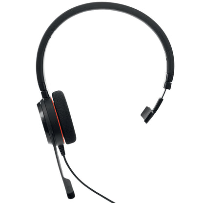 Jabra Evolve 20 Auriculares Alámbrico Diadema Oficina/Centro de llamadas USB Type-C / USB Type-A Negro