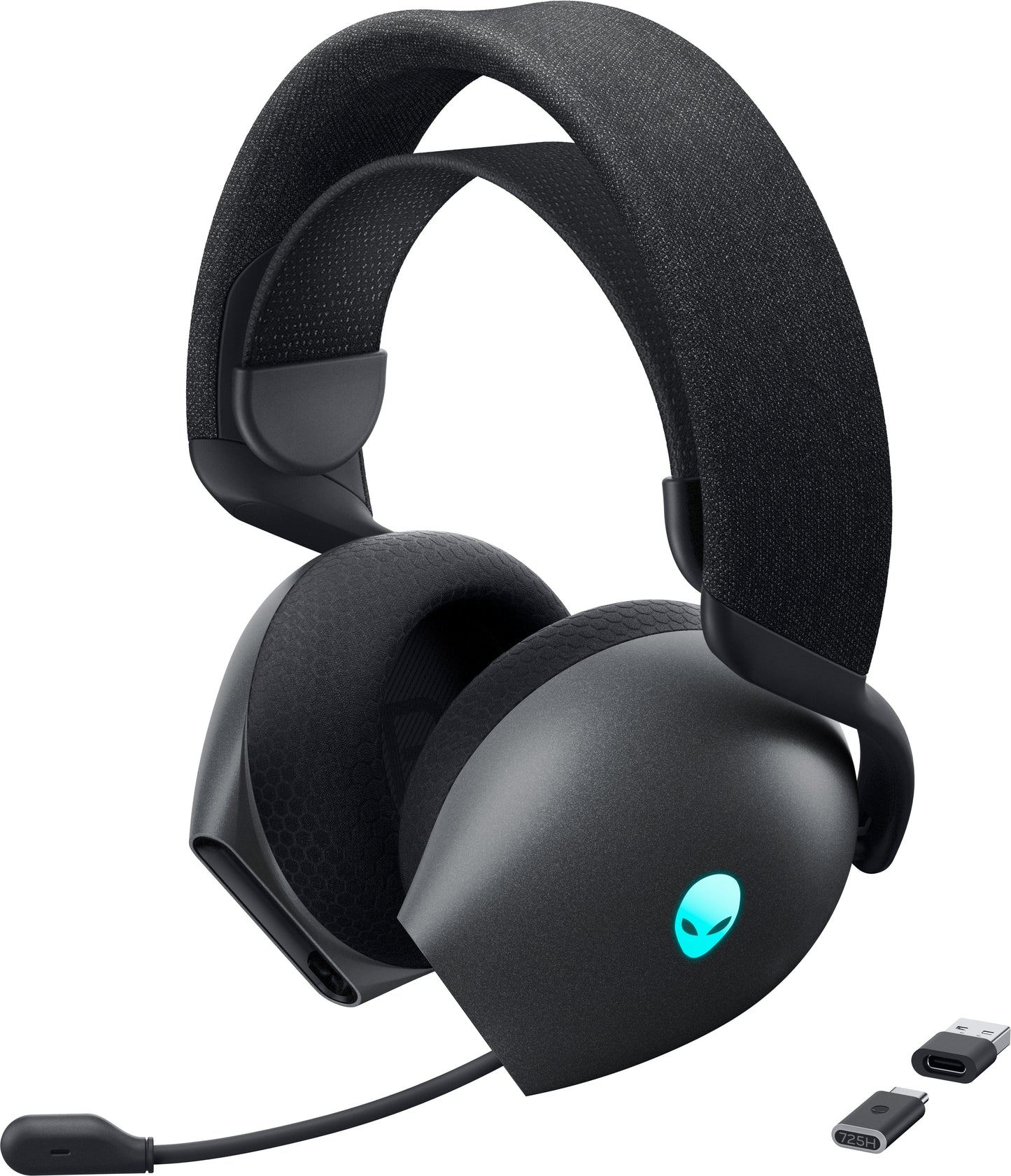 Alienware AW725H Auriculares Inalámbrico y alámbrico Diadema Juego USB Tipo C Bluetooth Negro