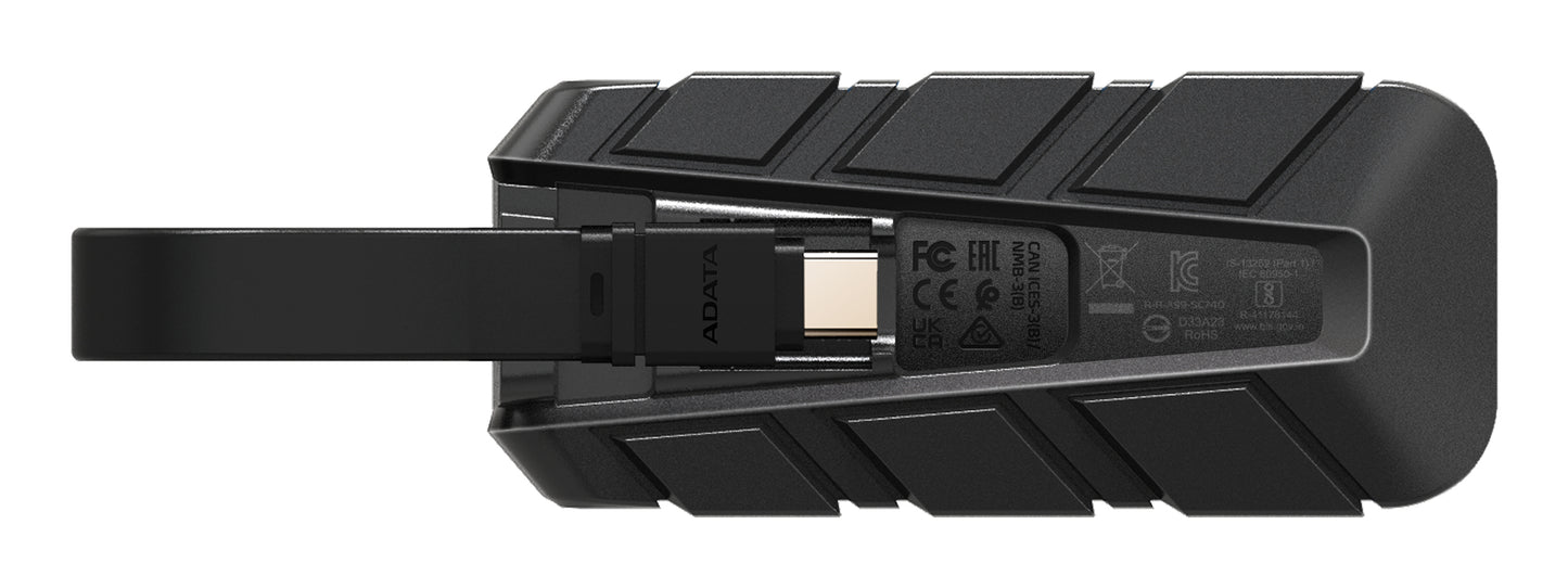 ADATA SC740 1 TB USB Tipo C 3.2 Gen 2 (3.1 Gen 2) Negro, Azul
