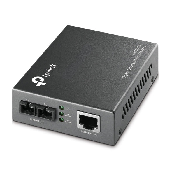 TP-Link Omada MC200CM convertidor de red 1000 Mbit/s 850 nm Multimodo Negro