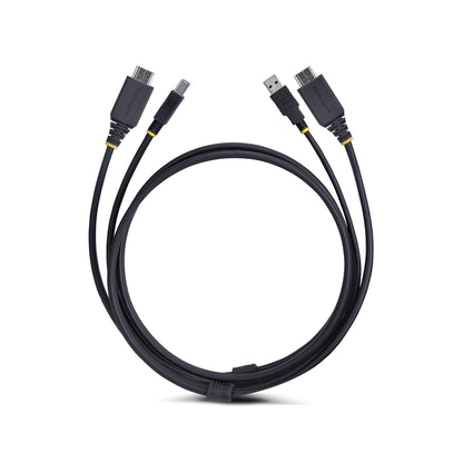 StarTech.com HU12210-KVM-CABLE cable para video, teclado o ratón (KVM) Negro 3.1 m