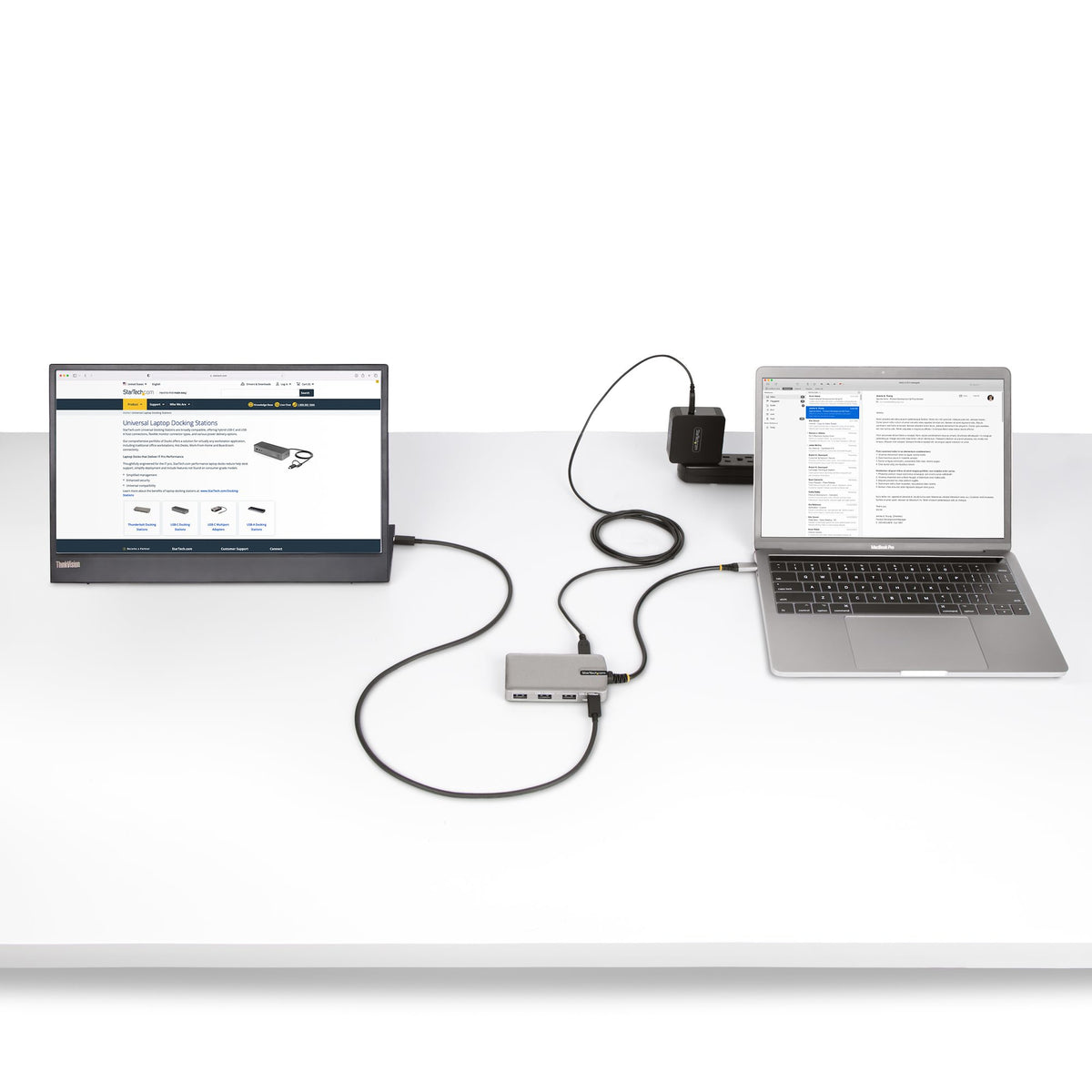 StarTech.com HB31C3A1CDPPD3 nodo concentrador USB 3.2 Gen 2 (3.1 Gen 2) Type-C 10000 Mbit/s Plata