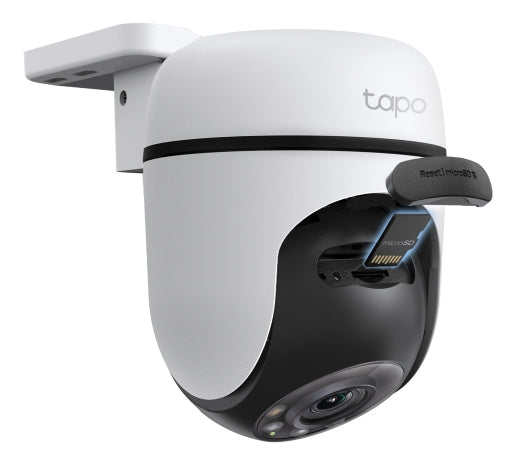 Cámara de Seguridad Tapo de Tp-link para exterior con rotación 360° y vion nocturna de 30 ft