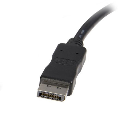 StarTech.com DP2DVIMM10 adaptador de cable de vídeo DVI-D Negro