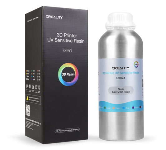 Resina Creality LCD Rígida Bajo Olor 0.5kg Color Blanco