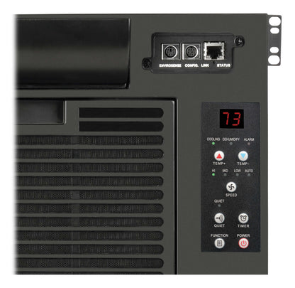 Tripp Lite SRCOOL7KRME equipo de refrigeración para rack 1020 W Negro 8U 93.56 L/s Pantalla incorporada LCD