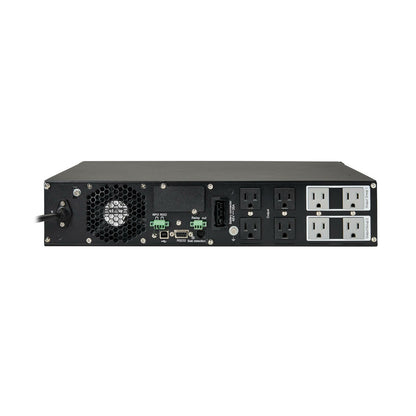Tripp Lite SU1500RTXLCD2U sistema de alimentación ininterrumpida (UPS) Doble conversión (en línea) 1.5 kVA 6 salidas AC