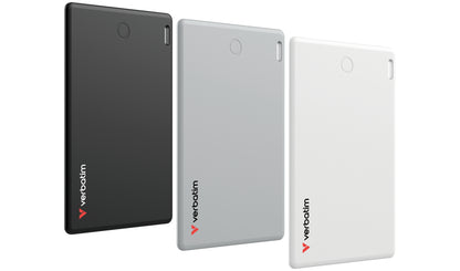 Localizador Verbatim My Finder Bluetooth Tarjeta 3 pack Negro Gris y Blanco