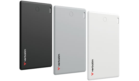 Localizador Verbatim My Finder Bluetooth Tarjeta 3 pack Negro Gris y Blanco