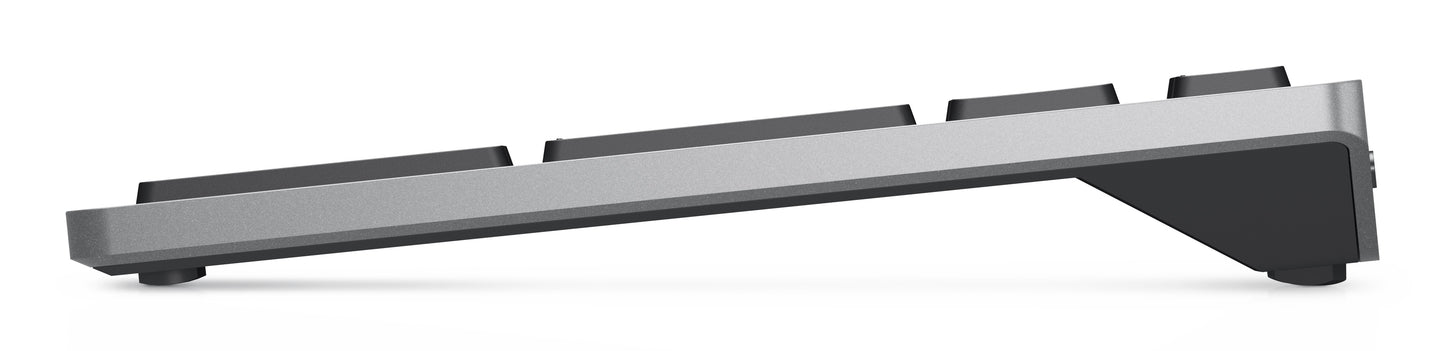 DELL KM7321W teclado Ratón incluido Oficina RF inalámbrico + bluetooth Gris, Titanio