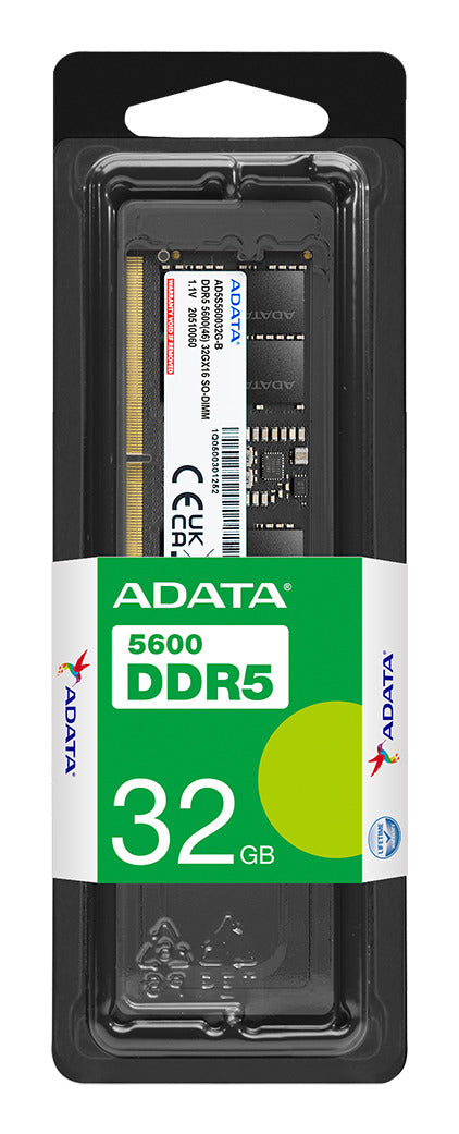 Memoria RAM 32GB DDR5 U-DIMM Adata 5600Mhz