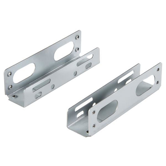 StarTech.com BRACKET panel para bahía de discos 13.3 cm (5.25") Bandeja de almacenamiento Plata