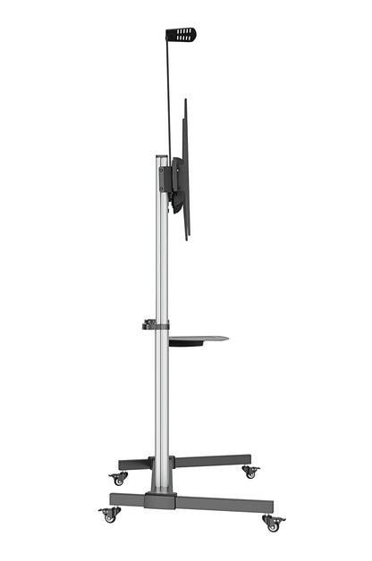 Manhattan 462563 soporte para TV 2.54 m (100") Negro, Plata