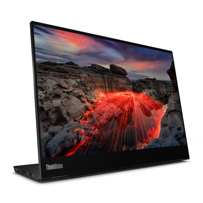 Lenovo ThinkVision M14t monitor de computadora 35.6 cm (14") 2240 x 1400 Pixeles 2.2K LED Pantalla táctil Negro