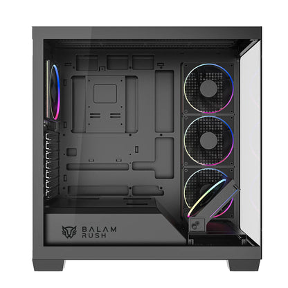 Gabinete Gamer Balam Rush Media Torre Tank Polar 7900 / Legend Negro