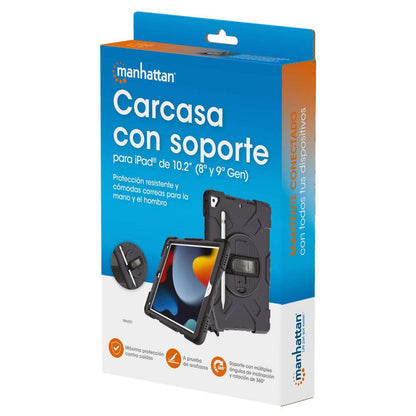 Funda de uso rudo Manhattan iPad 10.2 (8va 9va gen)