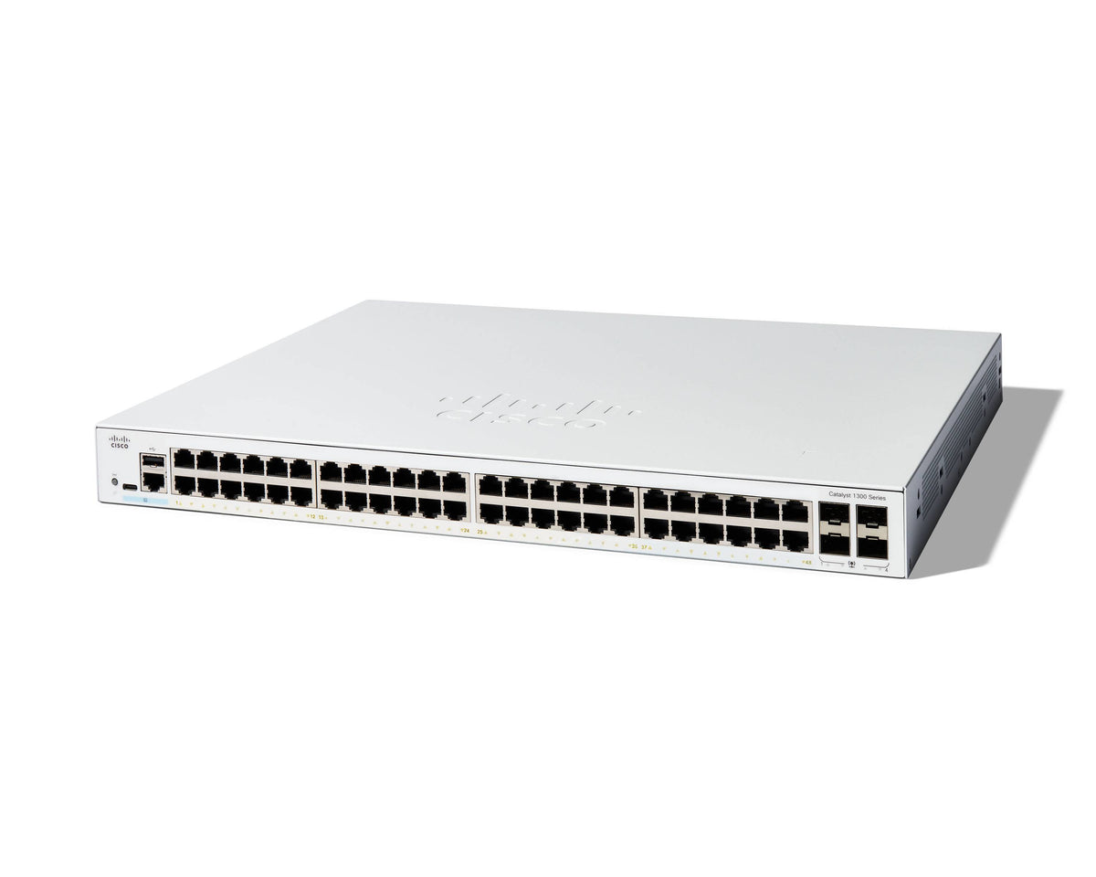 Cisco C1300-48T-4G dispositivo de redes Gestionado L2/L3 Gigabit Ethernet (10/100/1000) Blanco