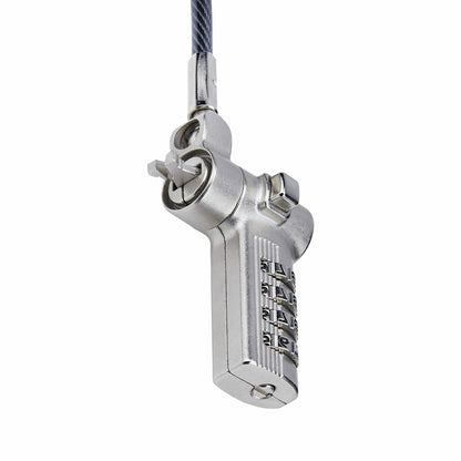 StarTech.com UNIVCS-LAPTOP-LOCK cable antirrobo Negro, Plata 2 m